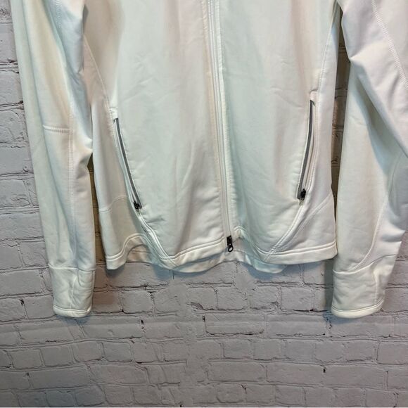 Nike Fit Dry White Tech Fleece Sweater Girls size Large (12-14) - Picture 3 of 10